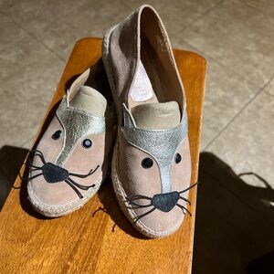 Conchisa Animal Face Espadrilles